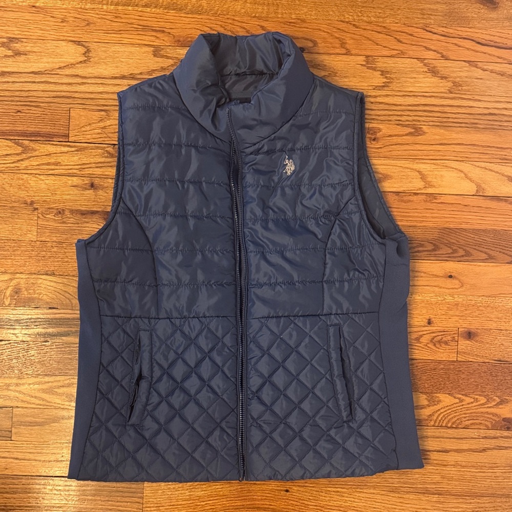 U.S. Polo Assn. Navy Puffer Vest (Never Worn) Size XXL